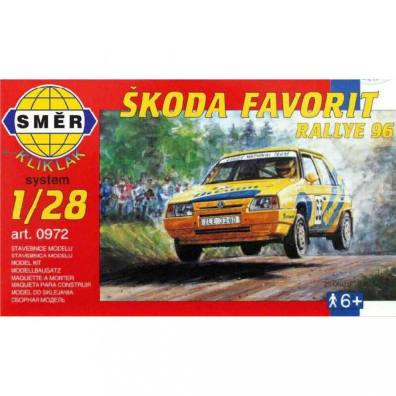 Směr Kliklak Škoda Favorit Rallye 96 1:28